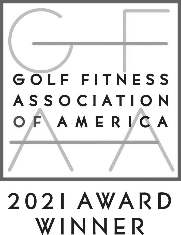 Swing Man Golf is a 2021 Golf Fitness Association of America Award Winner for it's work in golf fitness and swing speed training